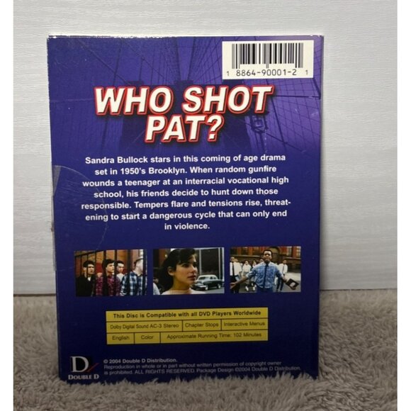 Hollywood DVD Set  Who Shot Pat? ( Sandra Bullock) & Mr. Motos Last Warning - Picture 5 of 5